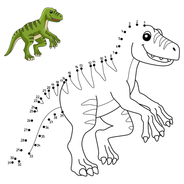 Nokta Velociraptor Dinozor izole edildi 