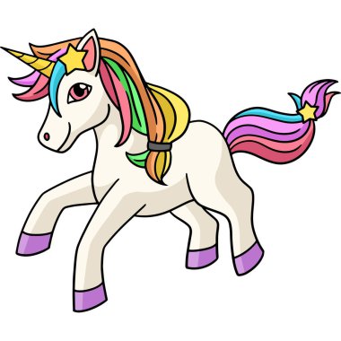 Bulut Yıldızı Çizgi Filmli Tekboynuz