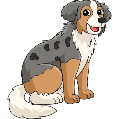 Bu karikatür, Avustralyalı Çoban illüstrasyonunu gösteriyor.