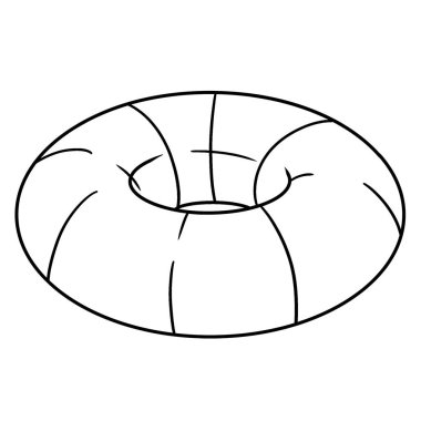 Yüzen bir kızın sevimli ve komik renkli sayfası. Çocuklar için saatlerce boyama eğlencesi sağlıyor. Renklendirmek için, bu sayfa çok kolaydır. Küçük çocuklar ve yeni yürümeye başlayanlar için uygun..