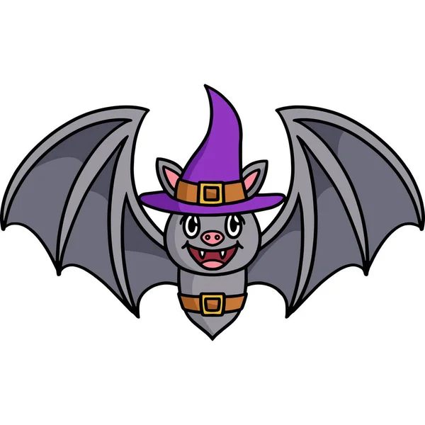 这个卡通片部分展示了吸血鬼蝙蝠的图解 — 图库矢量图片