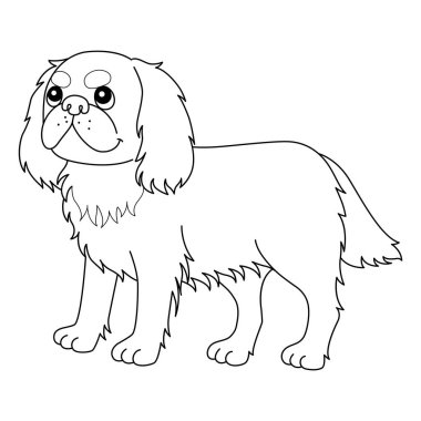 Kral Charles Spaniel 'in şirin ve komik renkli sayfası. Çocuklar için saatlerce boyama eğlencesi sağlıyor. Renklendirmek için, bu sayfa çok kolaydır. Küçük çocuklar ve yeni yürümeye başlayanlar için uygun..