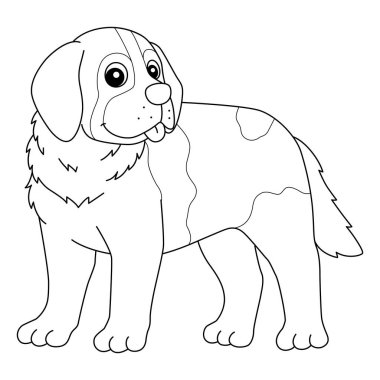 Aziz Bernard 'ın sevimli ve komik renkli sayfası. Çocuklar için saatlerce boyama eğlencesi sağlıyor. Renklendirmek için, bu sayfa çok kolaydır. Küçük çocuklar ve yeni yürümeye başlayanlar için uygun..