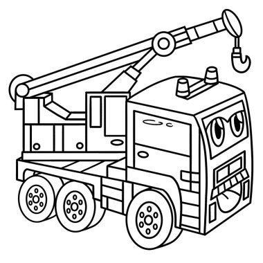 Yüzü olan bir Crane 'in şirin ve komik renkli sayfası. Çocuklar için saatlerce boyama eğlencesi sağlıyor. Renklendirmek için, bu sayfa çok kolaydır. Küçük çocuklar ve yeni yürümeye başlayanlar için uygun..