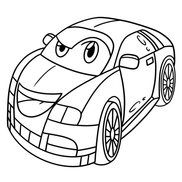 Desenhos para colorir de carros: o relâmpago mcqueen na garagem  