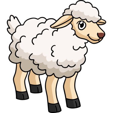 Bu karikatür bir koyun çizimi gösteriyor..