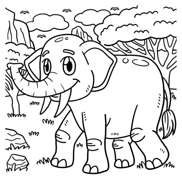 Bir filin sevimli ve komik renkli sayfası. Çocuklar için saatlerce boyama eğlencesi sağlıyor. Renklendirmek için, bu sayfa çok kolaydır. Küçük çocuklar ve yeni yürümeye başlayanlar için uygun..