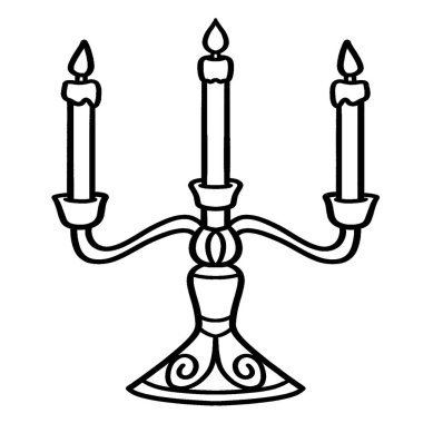  Bir şamdanın sevimli ve komik renkli sayfası. Çocuklar için saatlerce boyama eğlencesi sağlıyor. Renk, bu sayfa çok kolay. Küçük çocuklar ve yeni yürümeye başlayanlar için uygun..