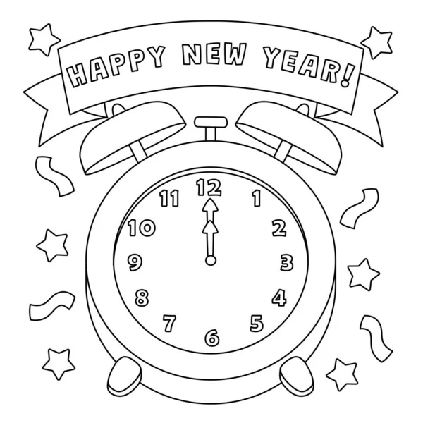 A cute and funny coloring page of an alarm clock. Provides hours of coloring fun for children. To color, this page is very easy. Suitable for little kids and toddlers.
