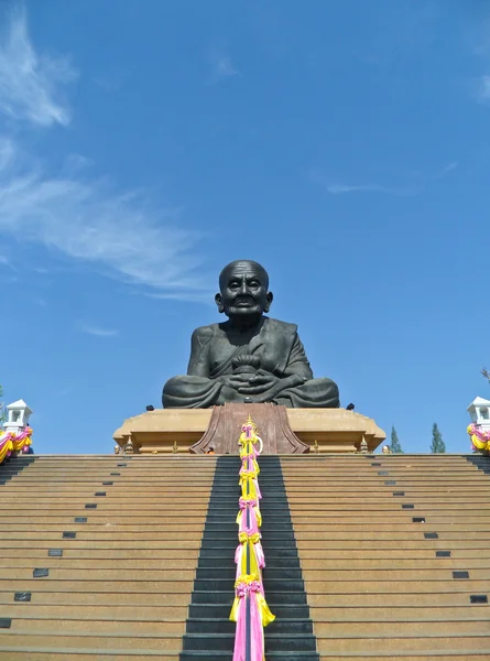 Styl tajski posąg mnicha Tajlandii — Zdjęcie stockowe