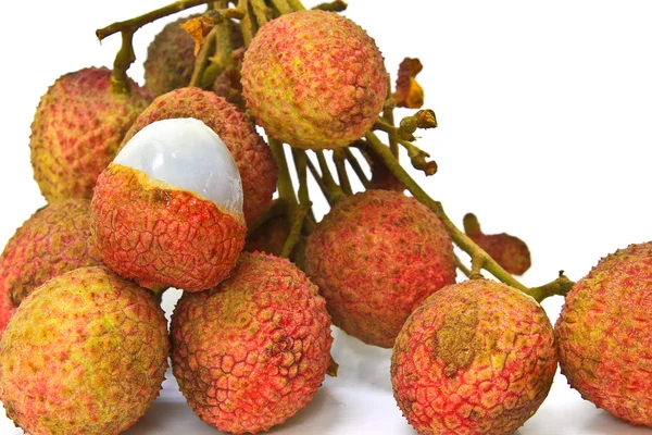 Litchi frukt. — Stockfoto