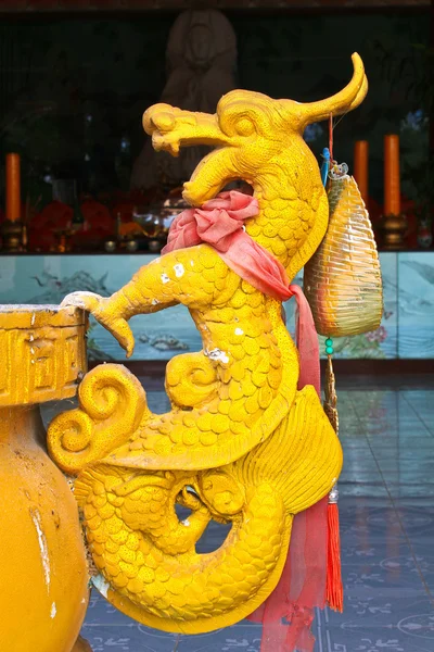 Incenso em um templo chinês — Fotografia de Stock