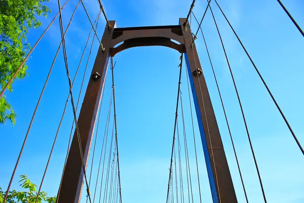 Ponte de corda — Fotografia de Stock