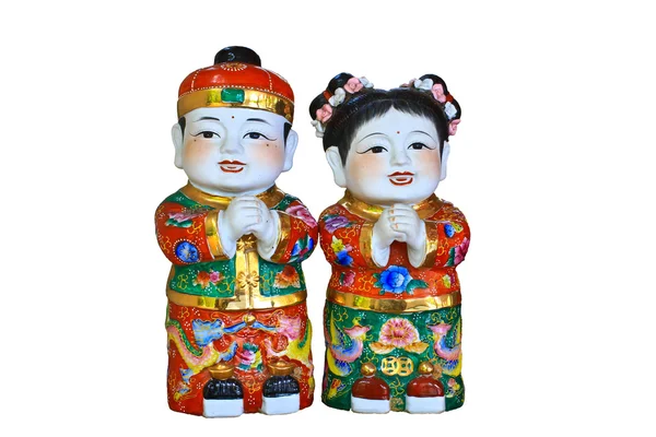 Kinesisk dukke – stockfoto