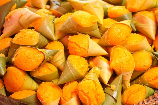 Postre de palma de azúcar en estilo tailandés tradicional —  Fotos de Stock