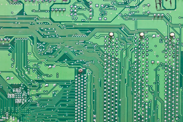 Abstract background with old computer circuit board — Stock Photo, Image