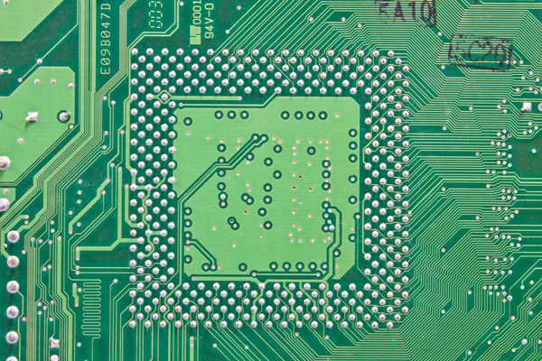 Abstract background with old computer circuit board — Stock Photo, Image
