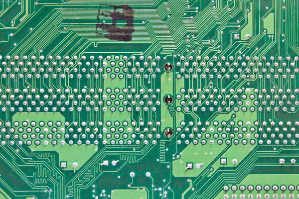 Abstract background with old computer circuit board — Stock Photo, Image