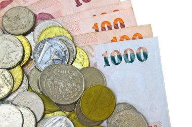 Tayland kağıt para ve para