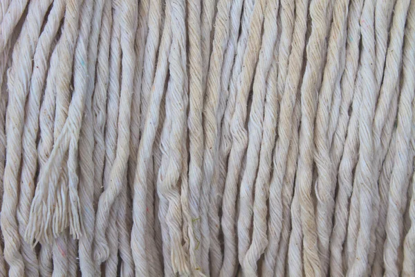 Texture old fabric mop — Stock Photo, Image