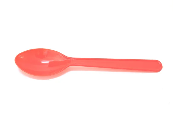 Colorful Spoon plastic — Stock Photo, Image
