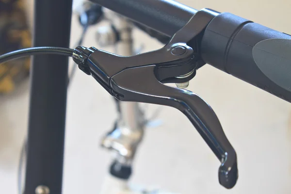 Bicycle handle bars — Stock Photo, Image