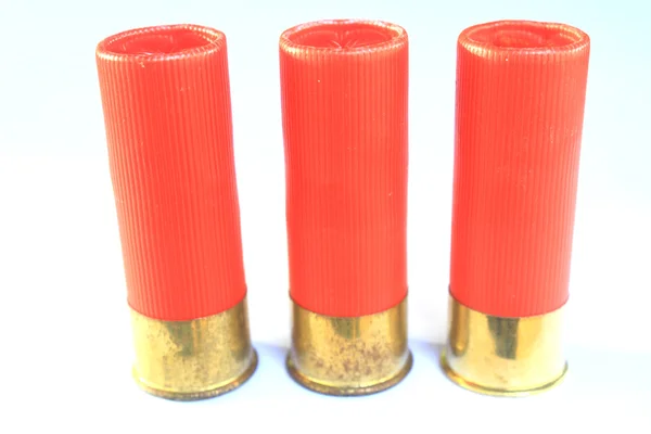 Cartridges for shotgun 12 caliber — Stock Photo, Image