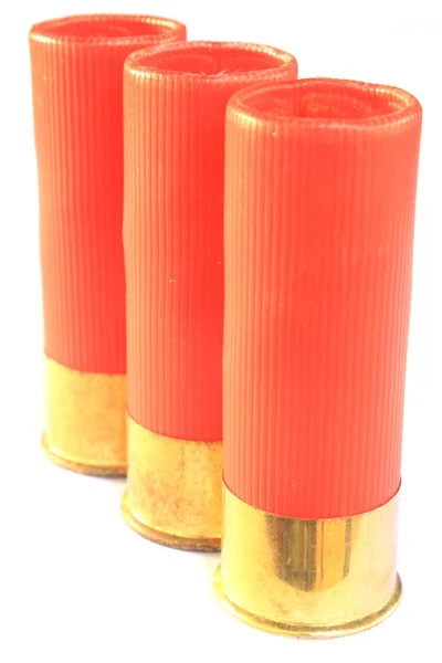 Cartridges for shotgun 12 caliber — Stock Photo, Image