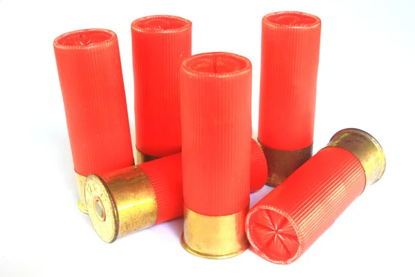 Cartridges for shotgun 12 caliber — Stock Photo, Image