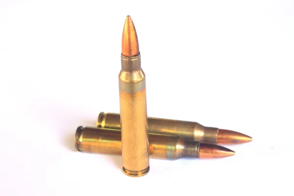 Bullets (ammunition) for gun — Stock Photo, Image