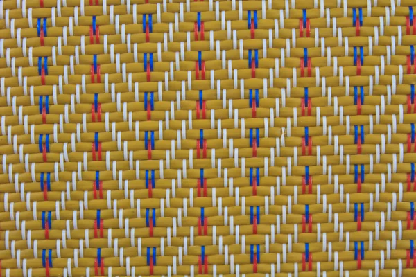 Texture of thai native weave mat — Stock Photo, Image