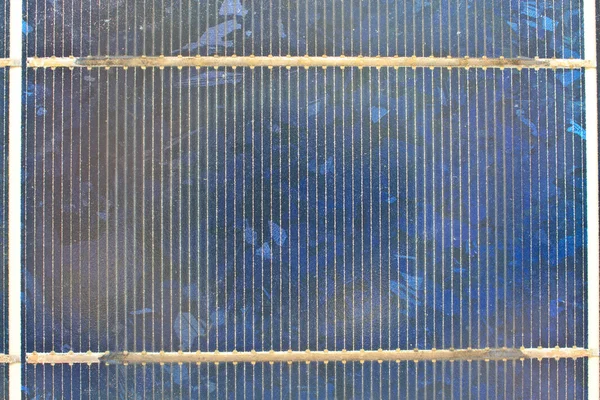 关闭太阳能电池 — 图库照片