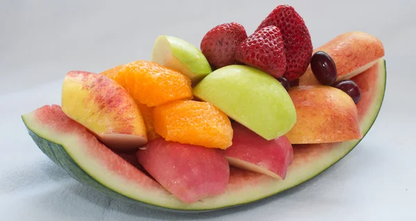 Variety of fresh fruit that ready to eat — Stock Photo, Image