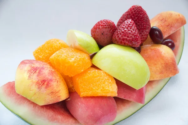 Variety of fresh fruit that ready to eat — Stock Photo, Image