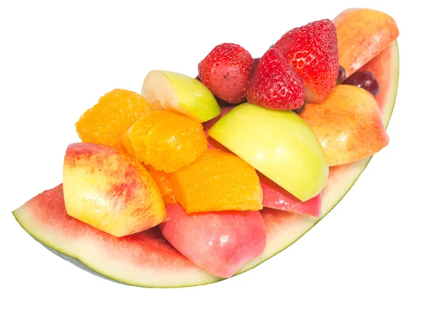 Variety of fresh fruit that ready to eat — Stock Photo, Image