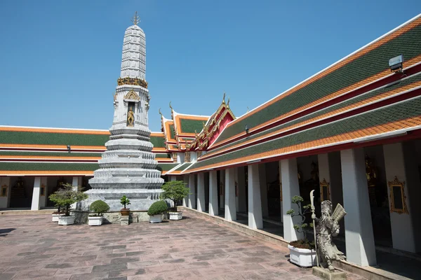 Wat po Bangkoku. nejznámější chrám v Thajsku — Stock fotografie