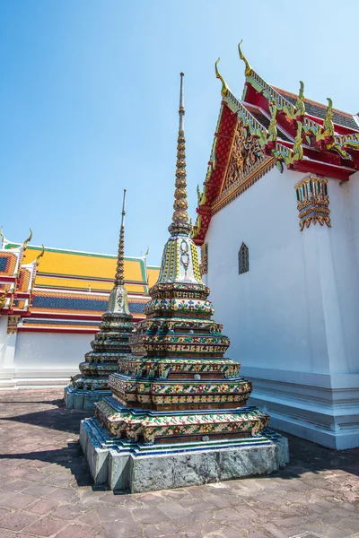 Wat po Bangkoku. nejznámější chrám v Thajsku — Stock fotografie