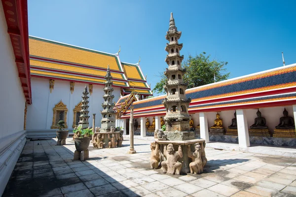 扫管笏大埔曼谷。在泰国最有名的寺庙 — 图库照片