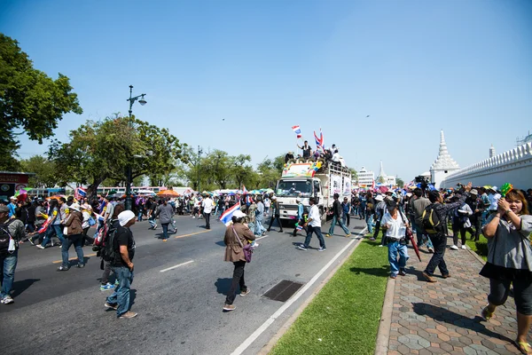 Bangkok - November - 04th - The protesters against an act of leg — Stock Photo, Image