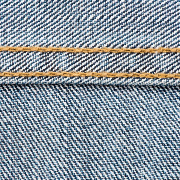 Tejido Jean textura de fondo de algodón —  Fotos de Stock