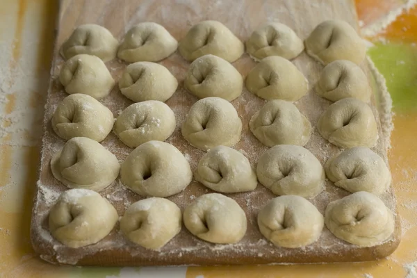 Pelmeni, Pelmeni — Stockfoto