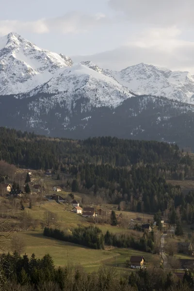 Paesaggio alpino — Foto Stock