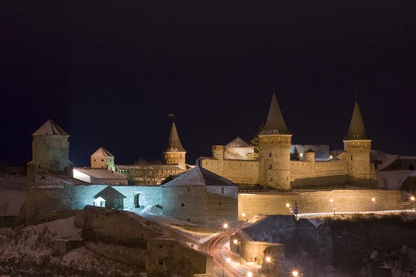 Medieval castle in Kamenetz-Podolsk, Ukraine — Stock Photo, Image