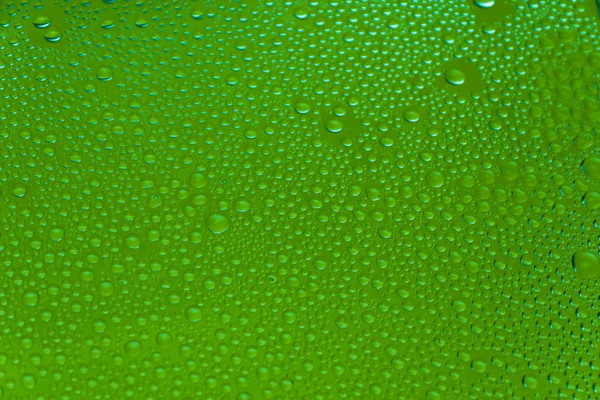 Water drops on glass — Stock Photo, Image