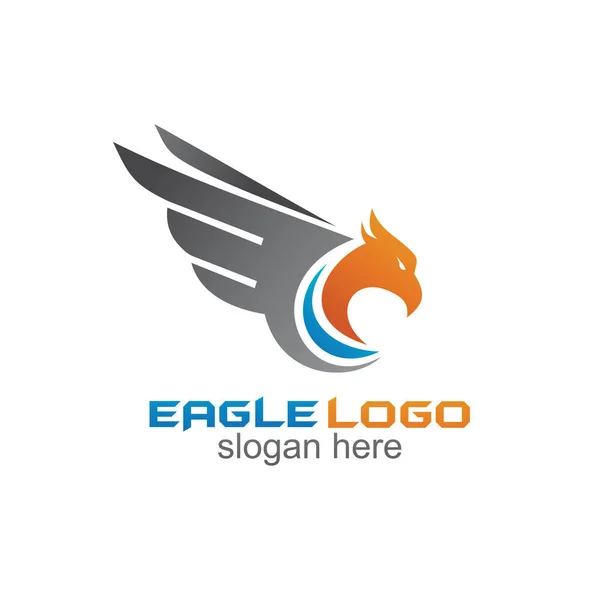 kartal logo tasarım vektörü