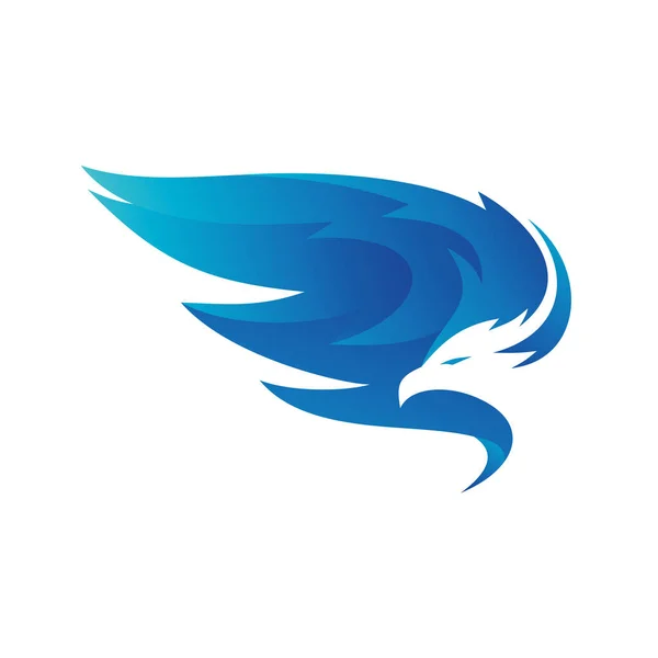 Vektörde Kartal Gradyan Logosu