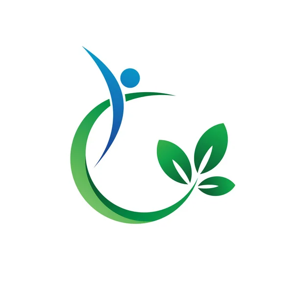 Vektör olarak vücut sağlığı logosu