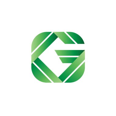 Mektup g Logo vektör