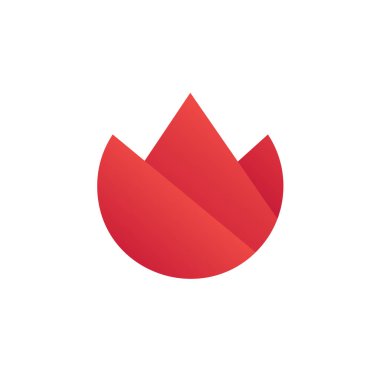 Çiçek Modern Logo Vektörü