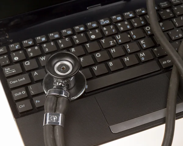 Stethoscope on isolated white background — Stock Photo, Image